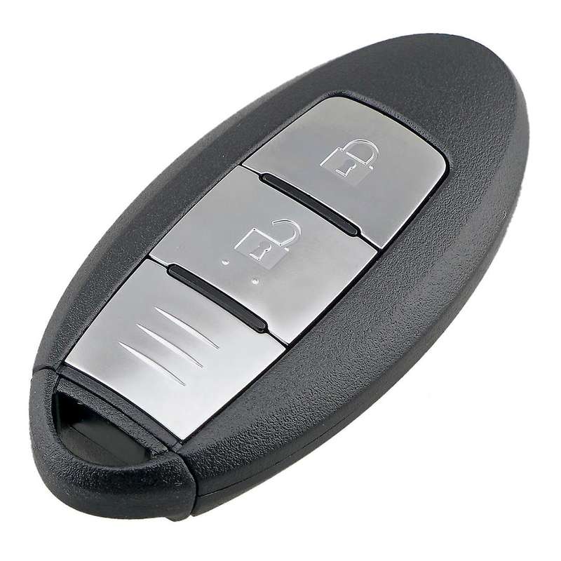Car Smart Remote Key 2 Buttons Car Key Fob Fit for 433MHZ