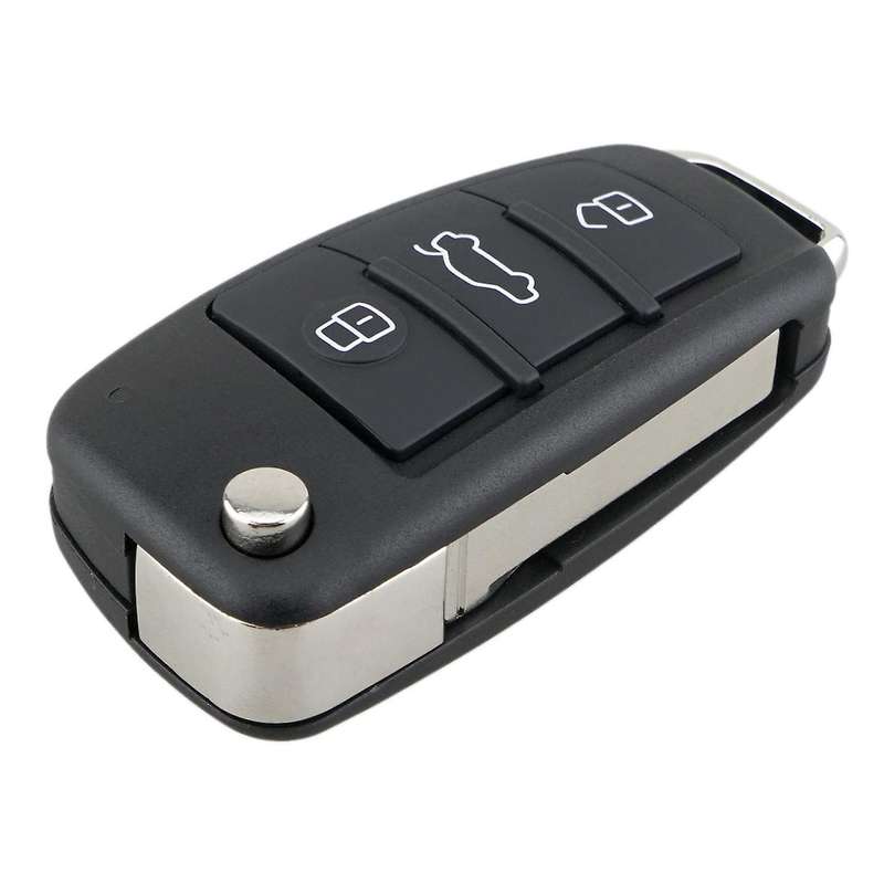 Car Smart Remote Key 3 Button 433Mhz for A2 A4 S4 2005 2006 2007 2008 48 Chip 8P0837220D