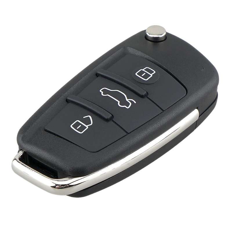 Car Smart Remote Key 3 Button 433Mhz for A2 A4 S4 2005 2006 2007 2008 48 Chip 8P0837220D