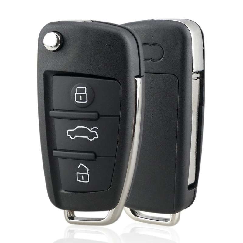Car Smart Remote Key 3 Button 433Mhz for A2 A4 S4 2005 2006 2007 2008 48 Chip 8P0837220D