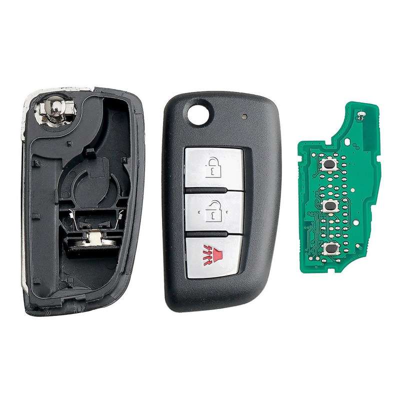 Car Smart Remote Key 3 Button 433Mhz Fit for Rogue 2014-2018 CWTWB1G767