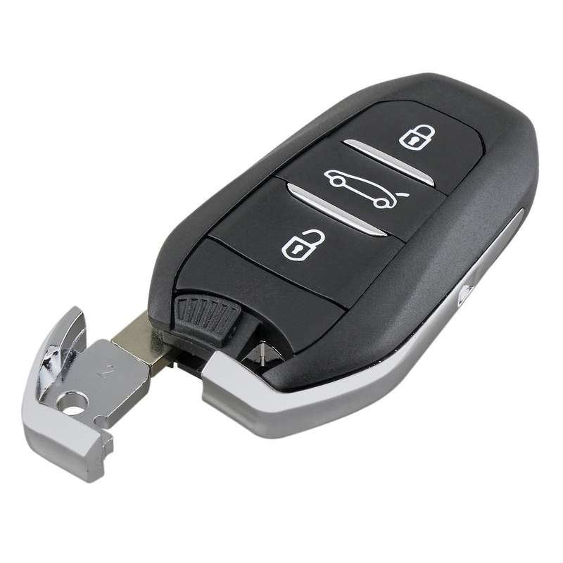 Car Smart Remote Key 3 Button 433Mhz 4A CHIP Fit for 208 3008 508 5008 Expert (B)