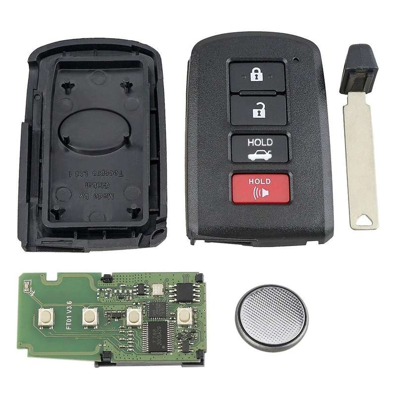 Car Smart Remote Key 3+1 Button 314.3MHz Fit for 2012-2020 HYQ14FBA