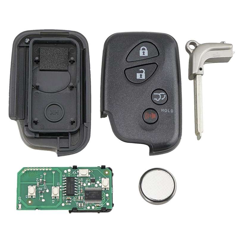 Car Smart Remote Key 3+1 Button 314.3MHz Fit for RX350 2010-2015 HYQ14ACX