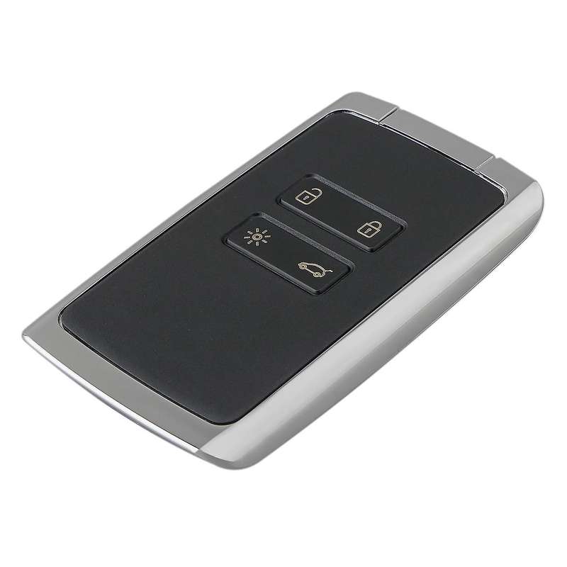 Car Smart Remote Key 4 Button Key Case for Koleos Kadjar 2016 2017