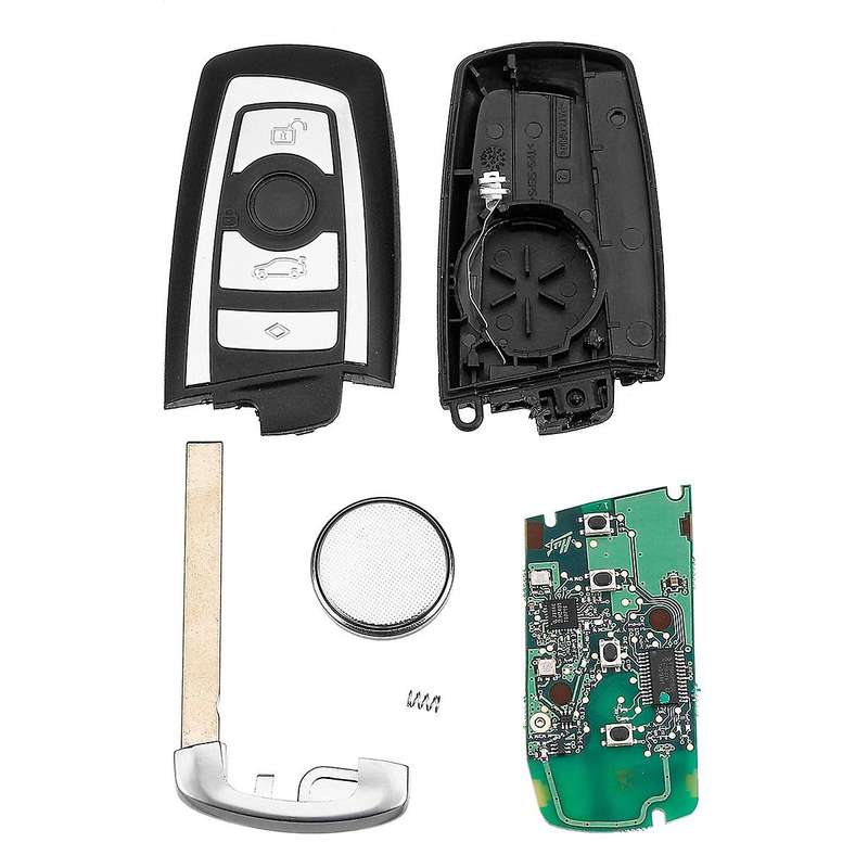 Car Smart Remote Key 4 Buttons 868MHz Fob Case Shell with PCF7953P Chip for 5 7 Series X3 CAS4 Key C