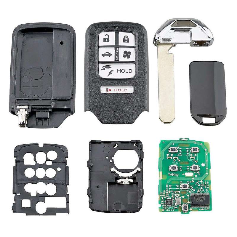 Car Smart Remote Key 6 Button 433Mhz ID47 Chip for Clarity 2018 KR5V2X