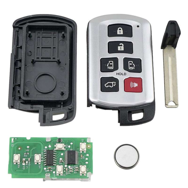 Car Smart Remote Key 5+1 Button 314.3MHz Fit for Sienna 2011-2018 HYQ14ADR 89904-08010
