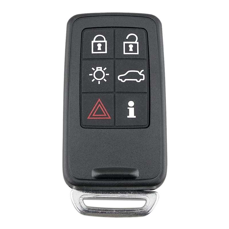 Car Smart Remote Key 6 Button 433MHz Fit for S60 S70 V70 XC60 XC70 KR55WK49266