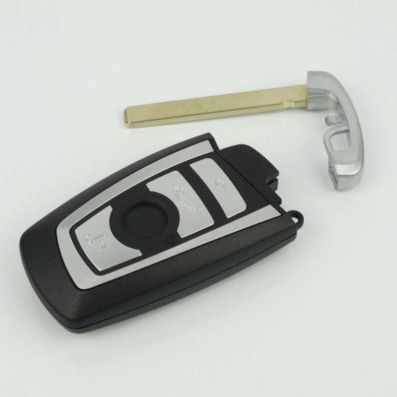 Car Smart Remote Key Fob Case Blade for F10 F20 F30 F40 1 3 5 Series 4Button
