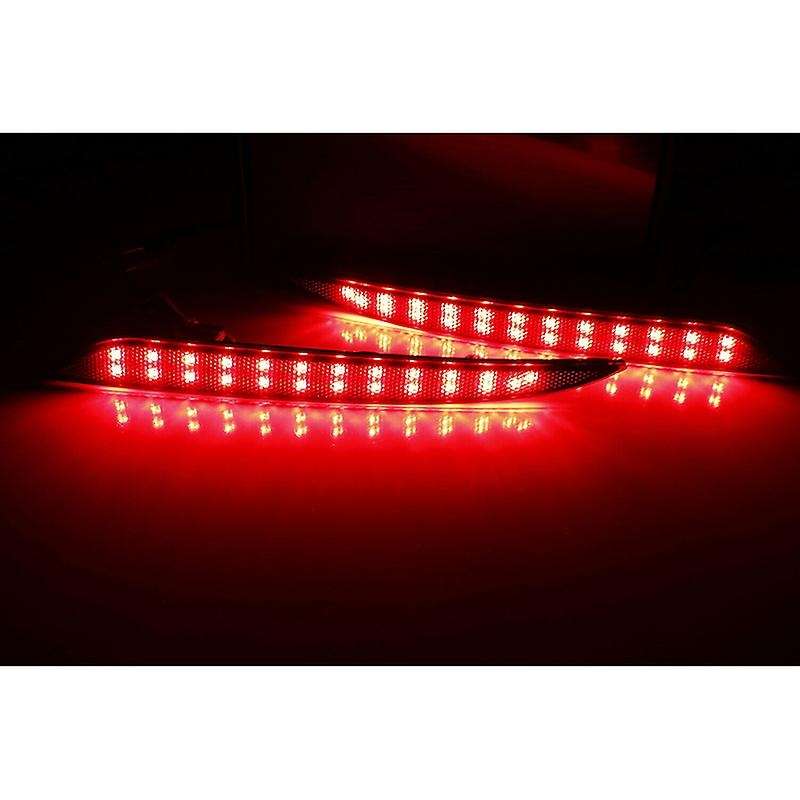 Car Smoke Lens LED Bumper Reflector Tail Brake Lights for Model S 2012-2020