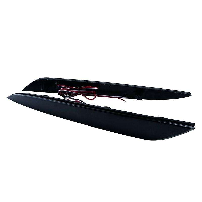Car Smoke Lens LED Bumper Reflector Tail Brake Lights for Model S 2012-2020