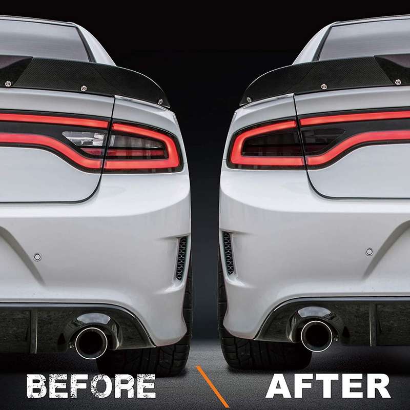 Car Smoke Tail Light Tint Kit Compatible Dodge Charger 2015-2020