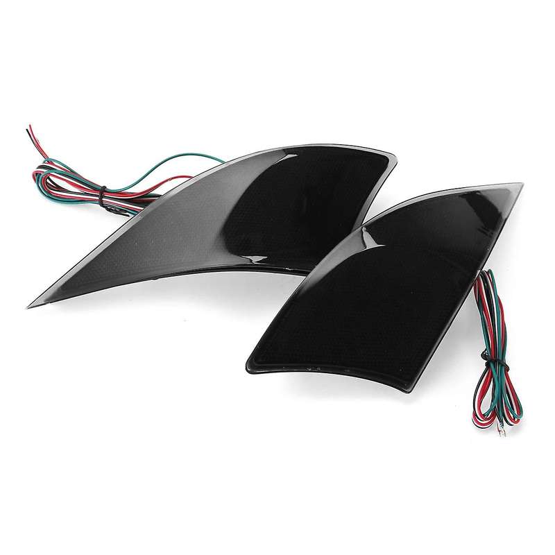 Car Smoked LED Rear Bumper Reflector Brake Light Tail Lamp for IS250 IS350 2014-2020