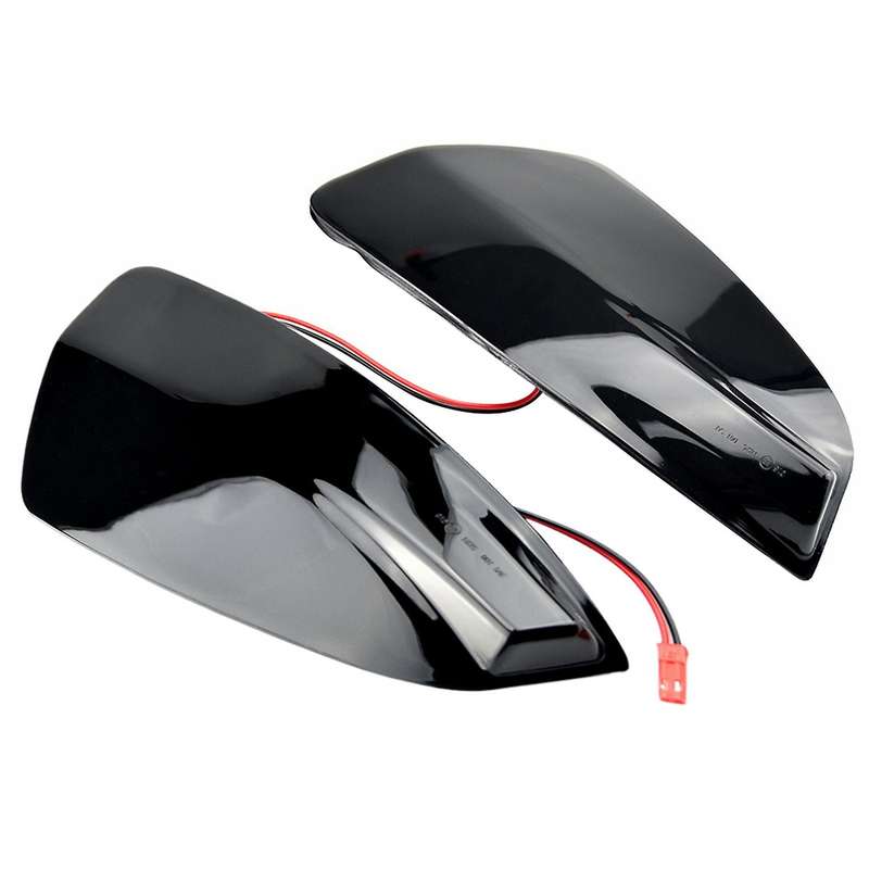 Car Smoked LED Dynamic Side Mirror Indicator Light for C Class W204 S204 07-14 Bus W639 W164 ML300 3