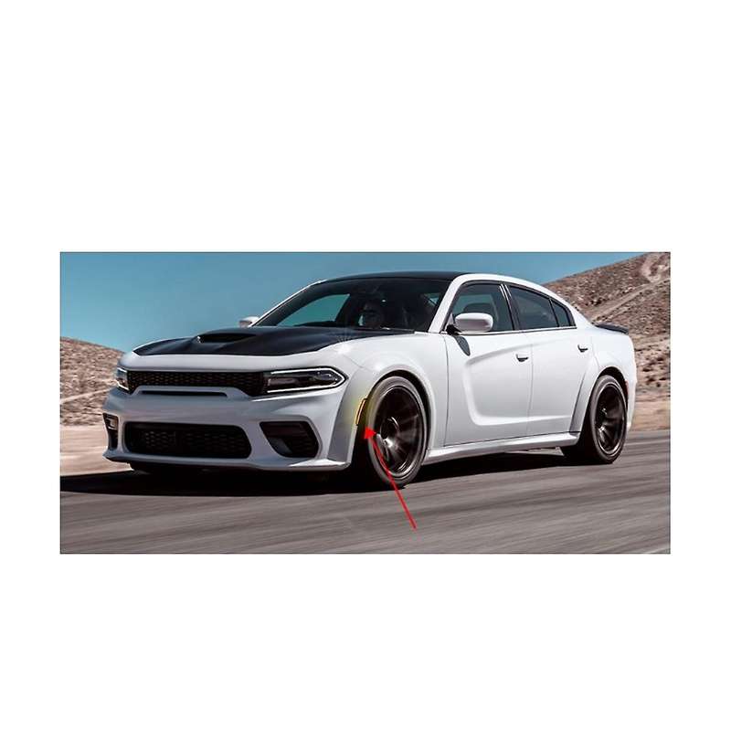 Car Smoked Lens Front Rear Led Side Marker Lights for Charger 2015-2021 68214126aa 68214405aa
