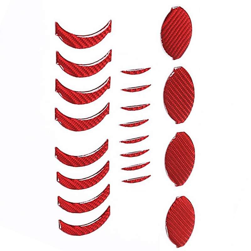 Car Soft Carbon Fiber Central Control Air-Conditioning Outlet Cover Trim for R35 2008-2016