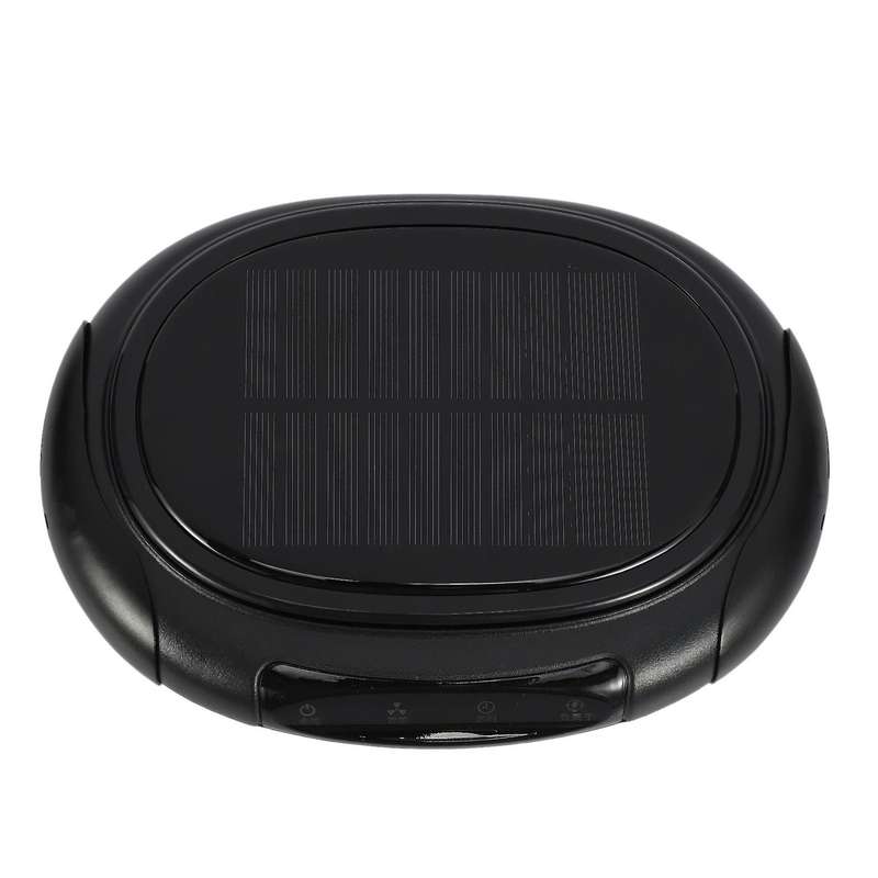 Car Solar Air Purifier Freshener Portable USB Cleaner Auto Air Anion Purifier Oxygen Bar Ozone Ioniz