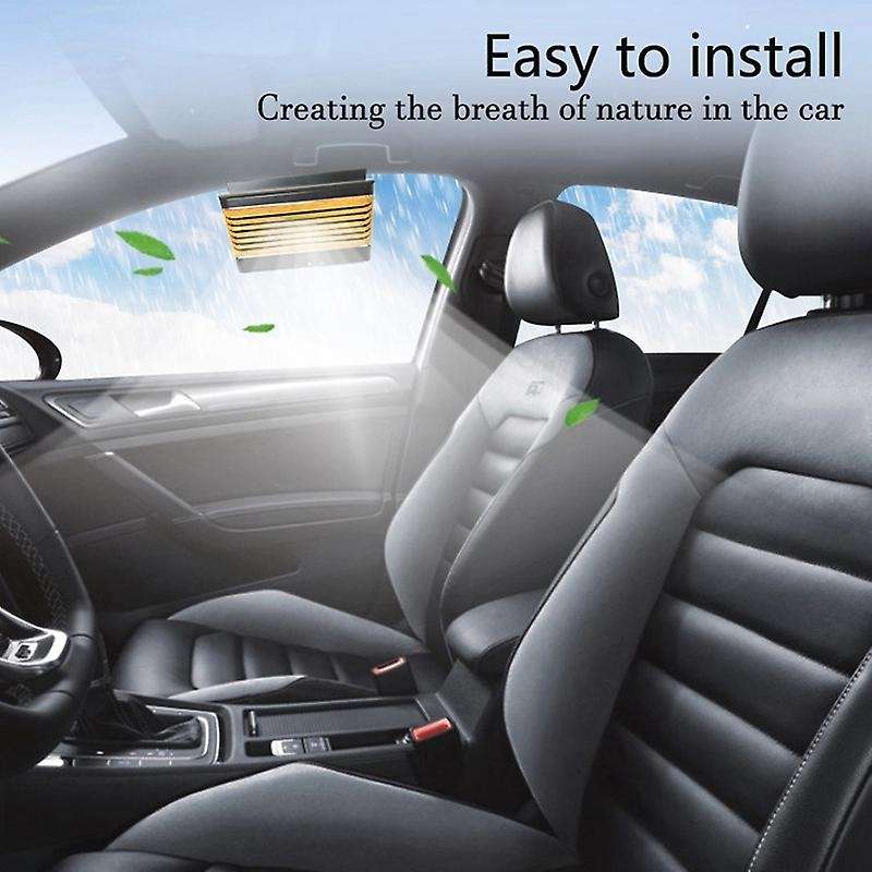 Car Solar Power Fan USB Rechargeable Exhaust Fan Air Radiator Car Mini Air Cooler Ventilator White F