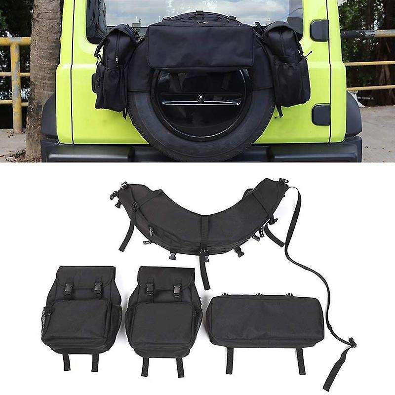 Car Spare Tire Storage Bag Cargo Organizer Bags for Jimny 2019 2020 JB43 JB64 JB74