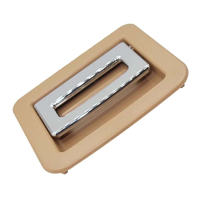 Car Spare Tire Cover Handle Trunk Carpet Handle Electroplated Handle for 2011-2017 Beige