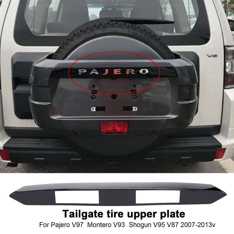 Car Spare Tire Cover Tire Up Board for V97 Montero V93 V95 V87 2007-2013