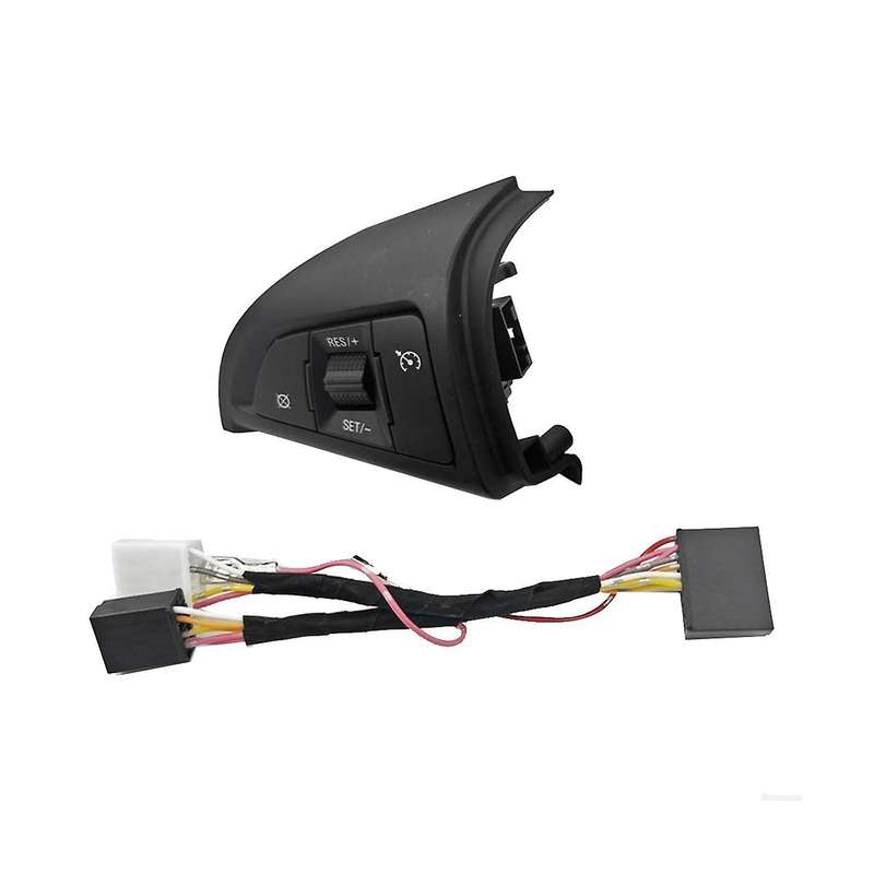 Car Speed Cruise Control Button with Harness 96892140 for Cruze 2009-2014 Multifunction Steering Whe