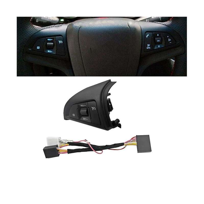 Car Speed Cruise Control Button with Harness 96892140 for Cruze 2009-2014 Multifunction Steering Whe