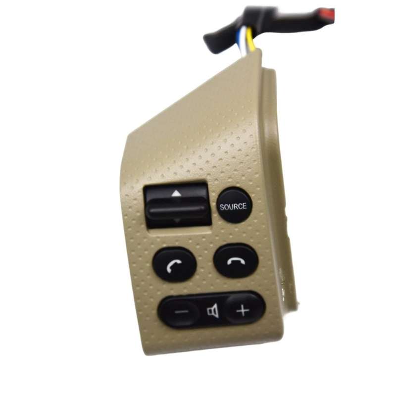 Car Speed Cruise Control Switch for Sylphy 2008-2019 Steering Wheel Button with Wiring Harness Beige