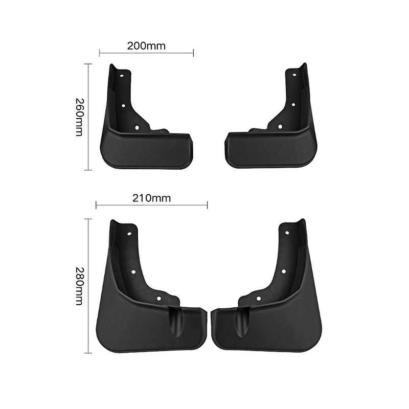 Car Splash Guards Mud Flap Mudguards Exterior Accessories Decorative Tires for 2022 2023