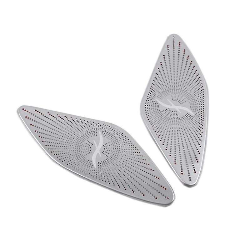 Car Stainless Steel a Pillar Audio Tweeters Speaker Cover Trim for GLA Class H247 2020-2021