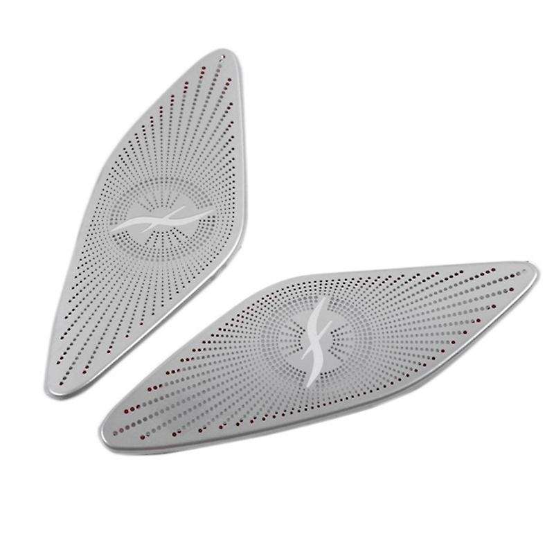 Car Stainless Steel a Pillar Audio Tweeters Speaker Cover Trim for GLA Class H247 2020-2021