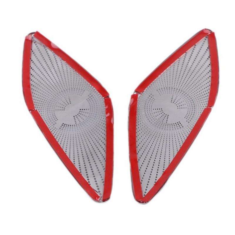 Car Stainless Steel a Pillar Audio Tweeters Speaker Cover Trim for GLA Class H247 2020-2021
