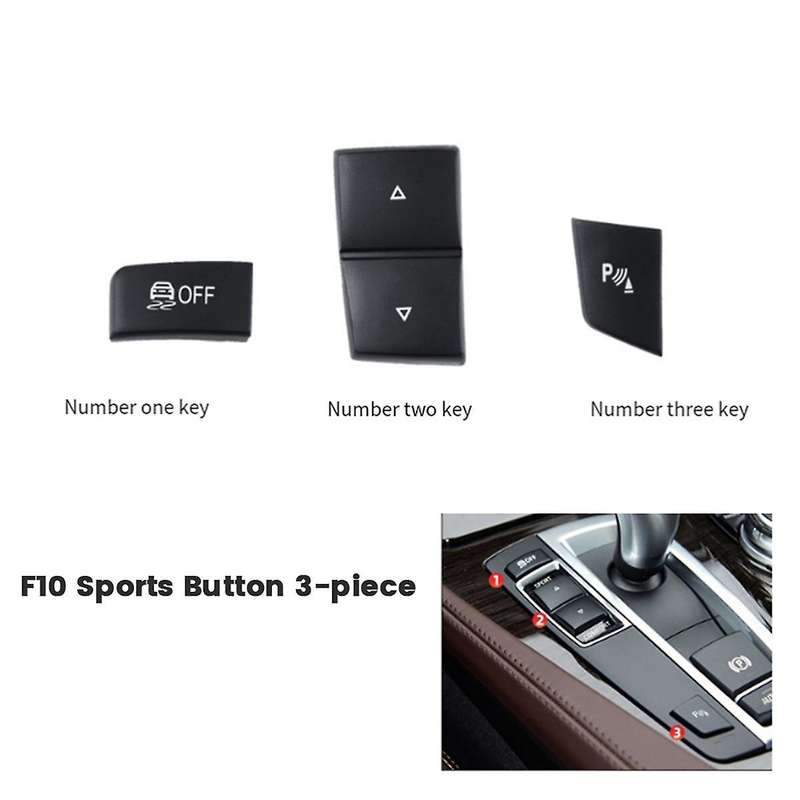 Car Sports Mode Switch Button 61319267890 for 5 6 Series X3 X4 F10 F18 F25 F26 Center Console Switch