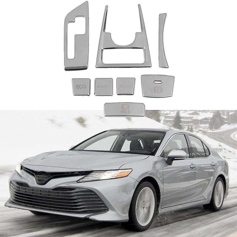 Car Stainless Steel Electronic Hand Brake Button Panel Trim Cover Sticker for 70 XV70 2018-2020 Acce