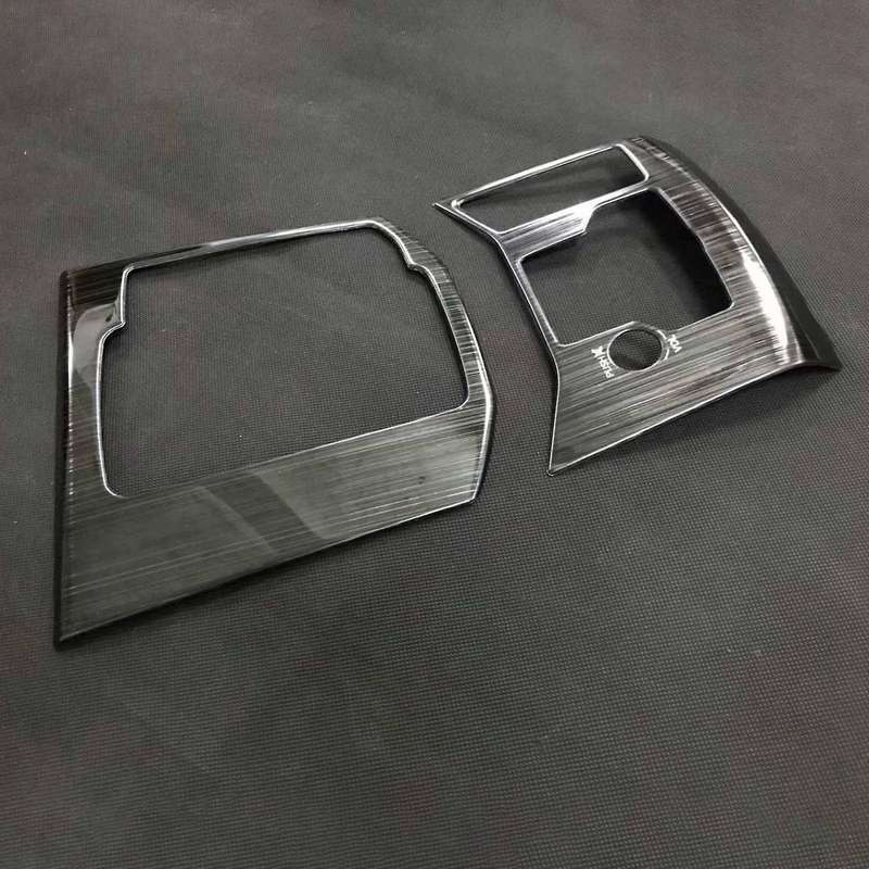 Car Stainless Steel Gear Shift Panel Frame Cover Trim Gearbox Decoration for -5 2017-2020 RHD