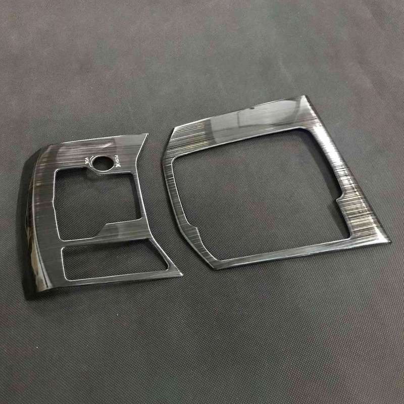 Car Stainless Steel Gear Shift Panel Frame Cover Trim Gearbox Decoration for -5 2017-2020 RHD