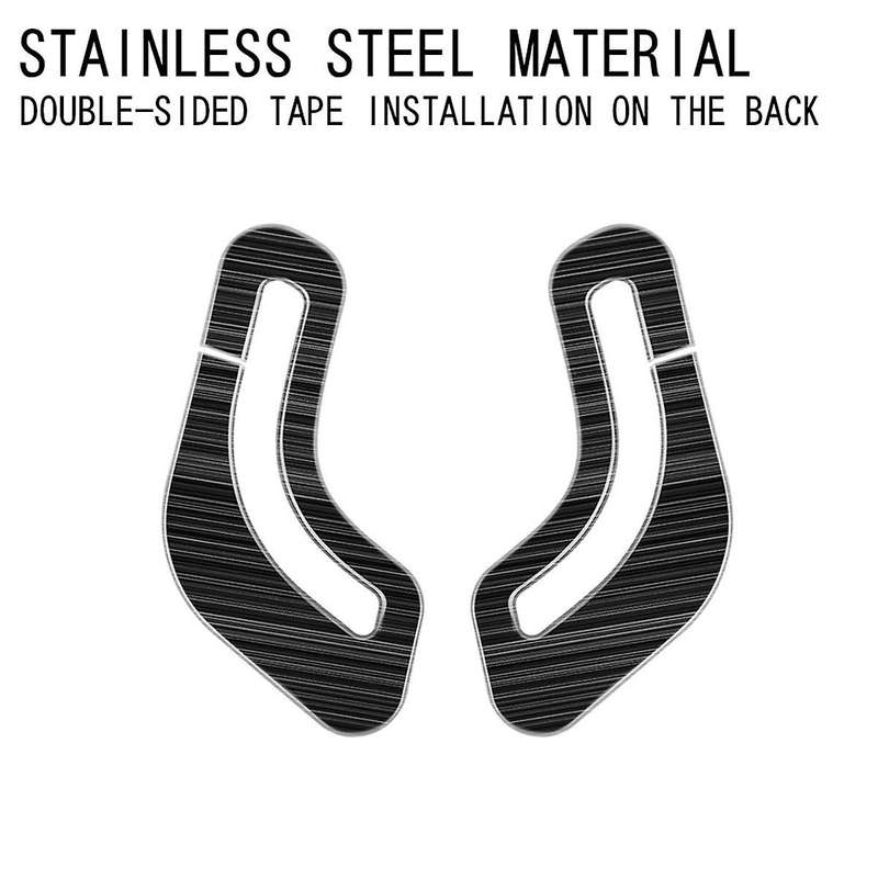 Car Stainless Steel Seat Belt Panel Cover Frame Interior Trim Accessories for Alphard 40 Series 2023