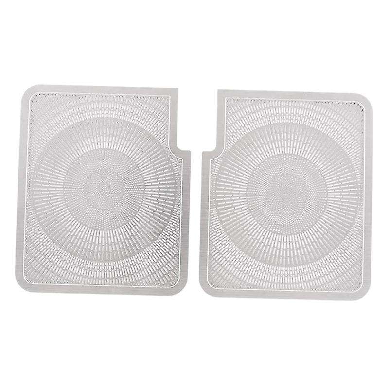 Car Stainless Steel Seat Under Air Outlet Frame Cover Trim for - S Class W221 2008-2012