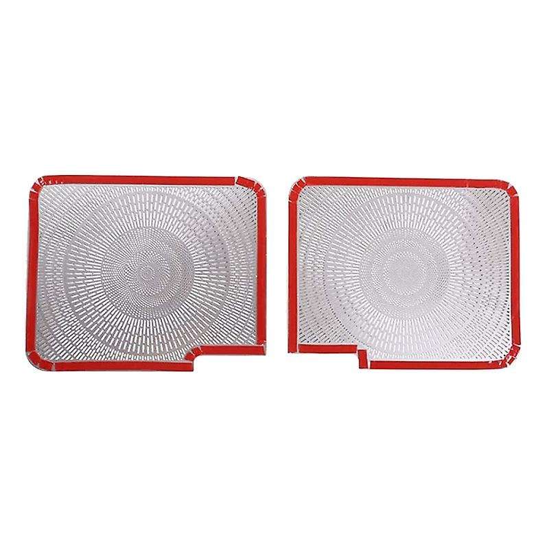 Car Stainless Steel Seat Under Air Outlet Frame Cover Trim for - S Class W221 2008-2012