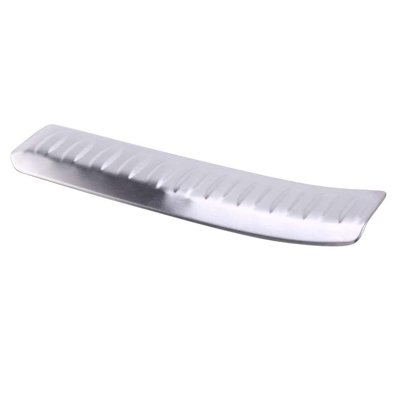 Car Stainless Steel Rear Bumper Protector Rear Trunk Scuff Plate Sill Cover for Fit Jazz 2020-2021