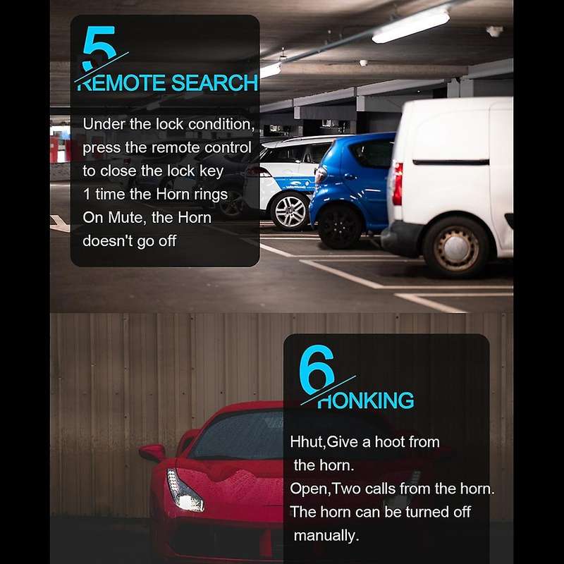 Car Start One-key Anti-theft System Pke Keyless Entry Kit Car Start-stop Button Central Lock