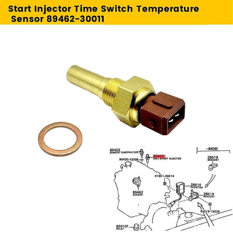 Car Start Injector Time Switch Temperature Sensor 89462-30011 for 4Runner Pickup 1992-1998