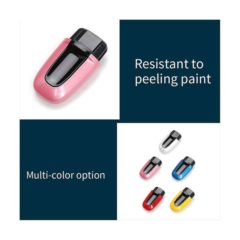 Car Start Key Switch One-Click Ignition Trim for 2013-2023 Startup Key Pink