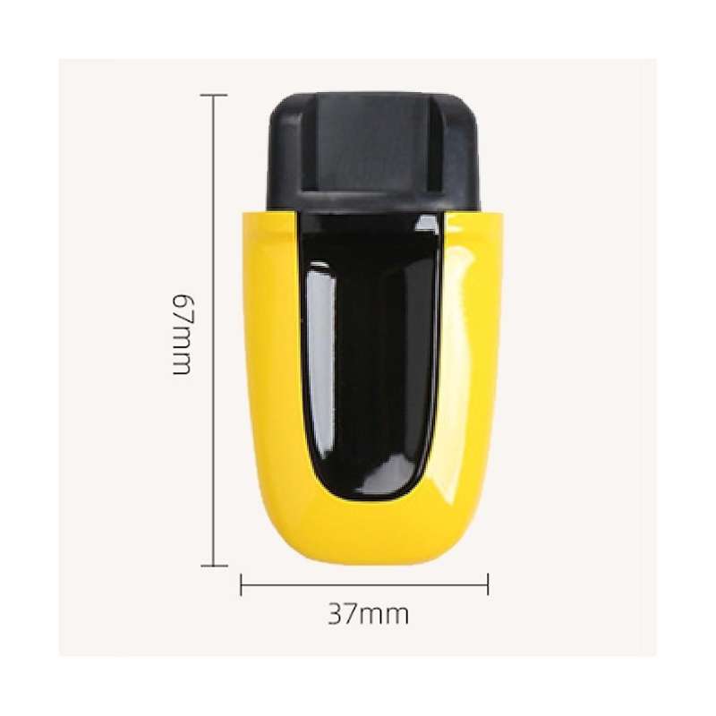 Car Start Key Switch One-Click Ignition Trim for 2013-2023 Startup Key White
