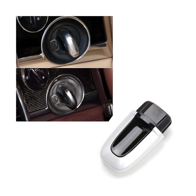 Car Start Key Switch One-Click Ignition Trim for 2013-2023 Startup Key White