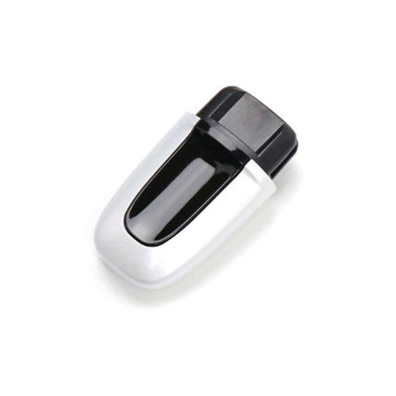 Car Start Key Switch One-Click Ignition Trim for 2013-2023 Startup Key White