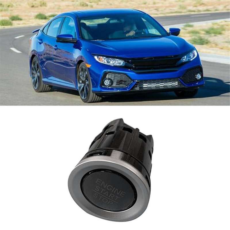 Car Start Switch Ignition Button 35881--A01 for -V Accord Odyssey 2016-2023 Push Stop Button