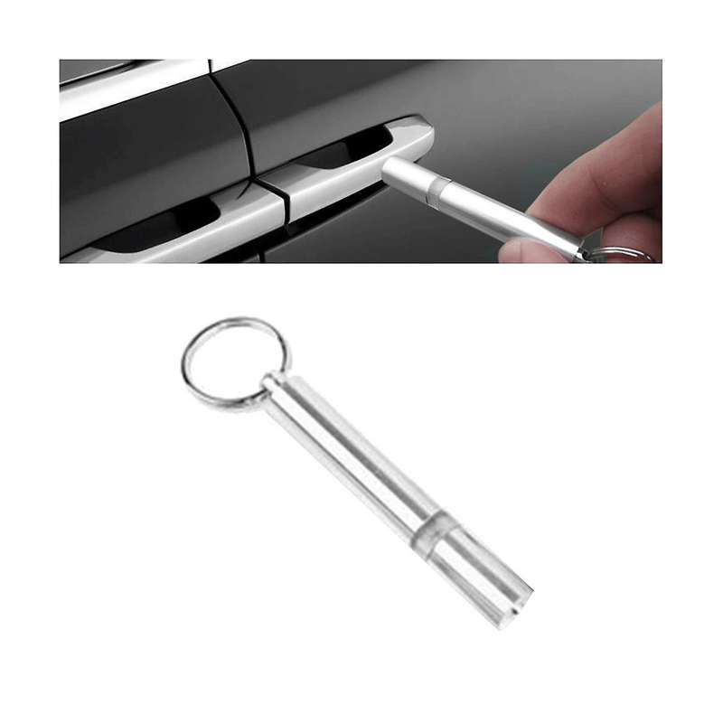 Car Static Rod Electricity Releaser Discharger Cylinder Shape Anti-static Keychain Dry Static Elimi