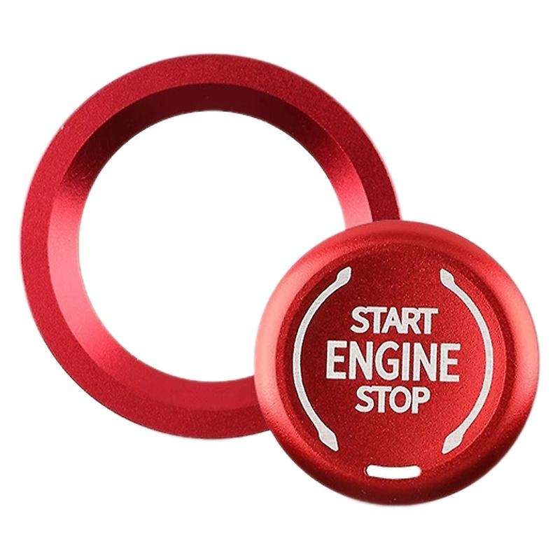 Car Start Stop Engine Cover Button Ring Styling Stickers Cover for CT4 CT5 XT4 XT6 Accessories